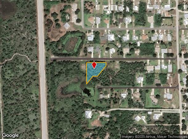 3705 11Th St, Sebastian, FL Parcel Map