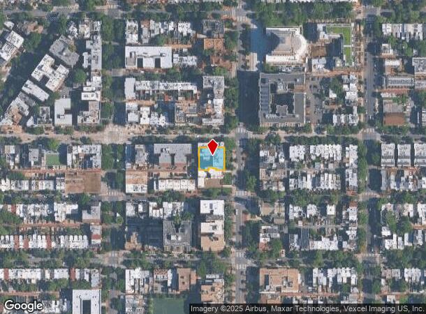  1640 16Th St Nw, Washington, DC Parcel Map