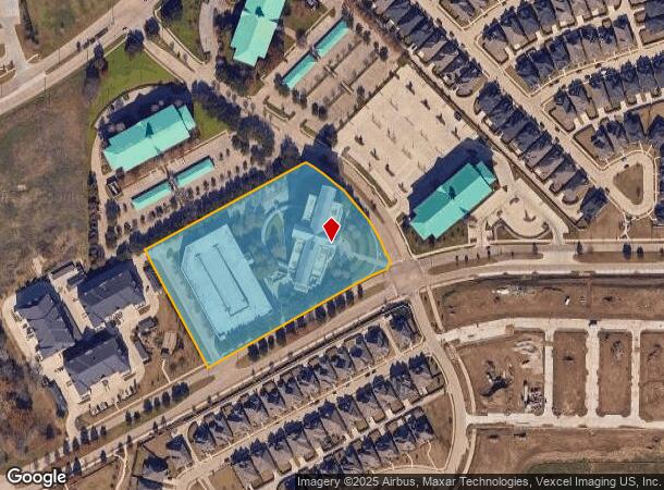  1755 Wittington Pl, Dallas, TX Parcel Map