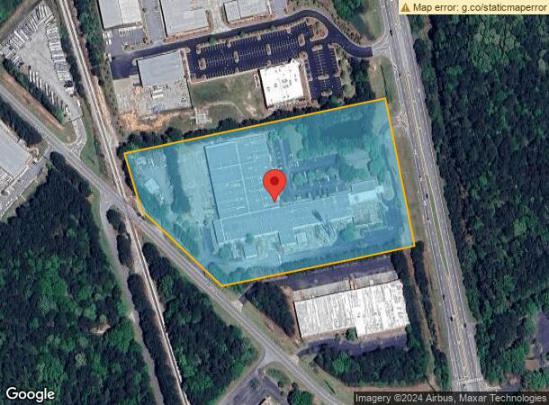  665 Highway 74 S, Peachtree City, GA Parcel Map