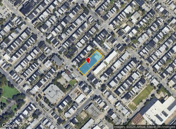  1205 S Carey St, Baltimore, MD Parcel Map