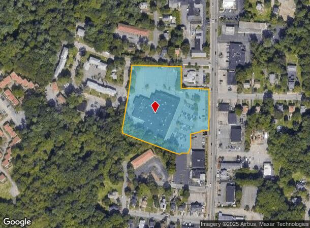  521 Washington St, Stoughton, MA Parcel Map