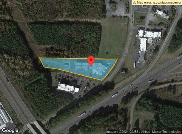  1705 Outlet Center Dr, Selma, NC Parcel Map