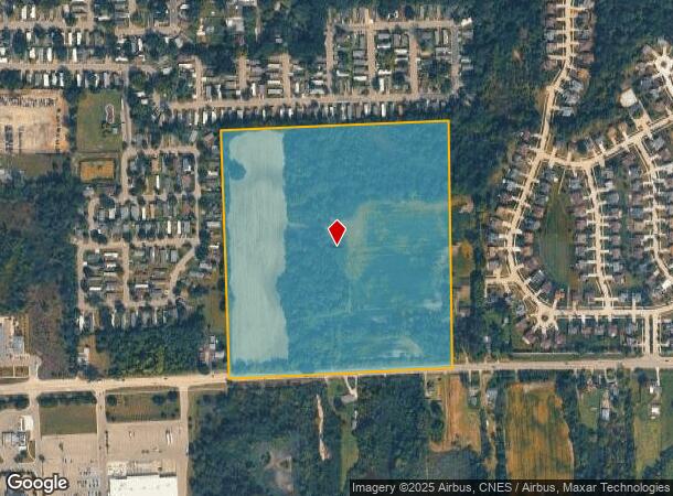 44804 Tyler Rd, Van Buren Township, MI Parcel Map