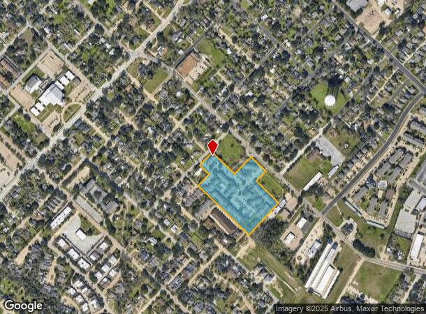  1525 E 29Th St, Bryan, TX Parcel Map