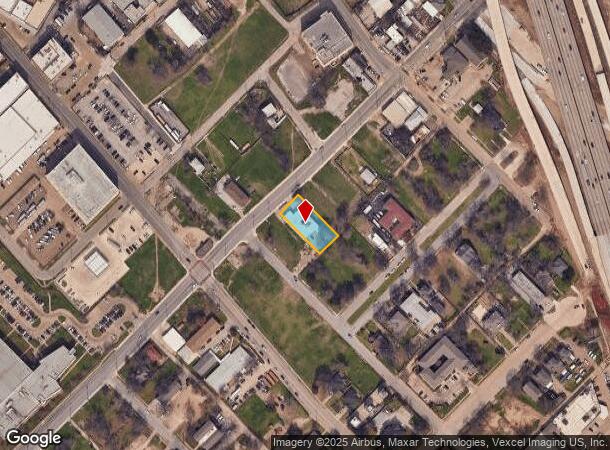  1810 Al Lipscomb Way, Dallas, TX Parcel Map