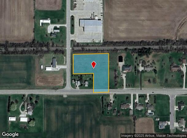 11760 W 2Nd St, Fowler, MI Parcel Map