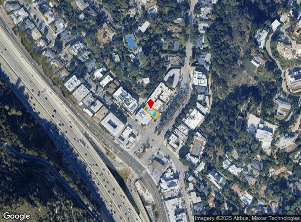  827 Moraga Dr, Los Angeles, CA Parcel Map