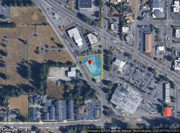 1107 Johnson Rd, Centralia, WA Parcel Map