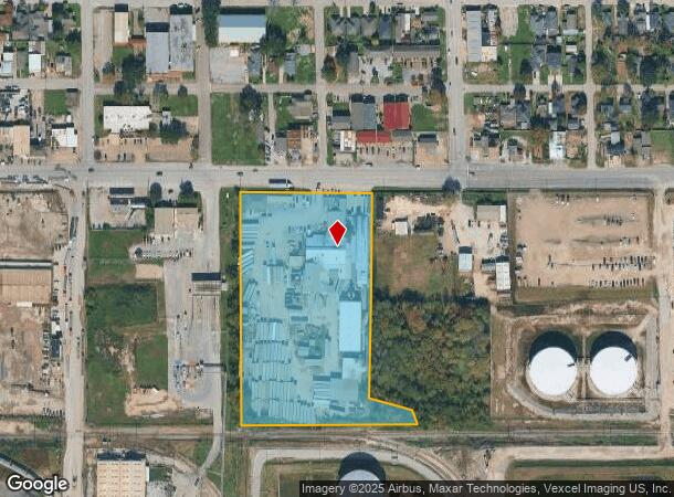  1402 Clinton Dr, Galena Park, TX Parcel Map