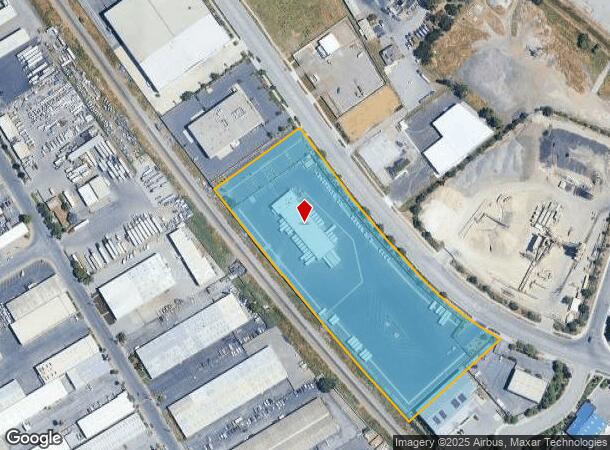  670 Work St, Salinas, CA Parcel Map