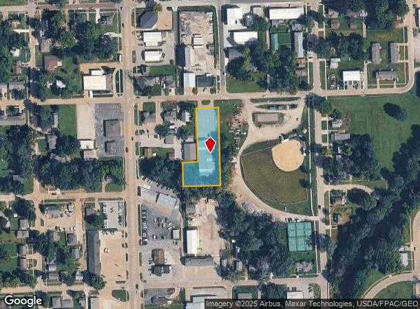 501 Tyson St, Glenwood, IA Parcel Map