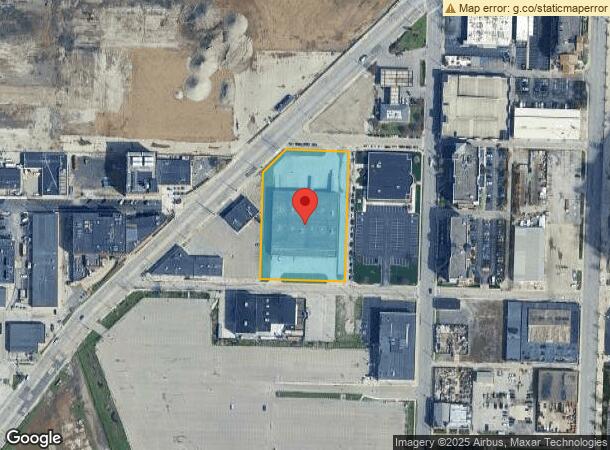  510 W Merrill St, Indianapolis, IN Parcel Map