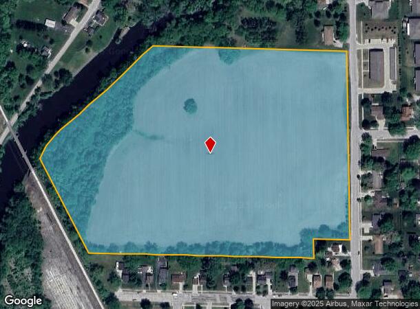 Salisbury Rd, West Bend, WI Parcel Map