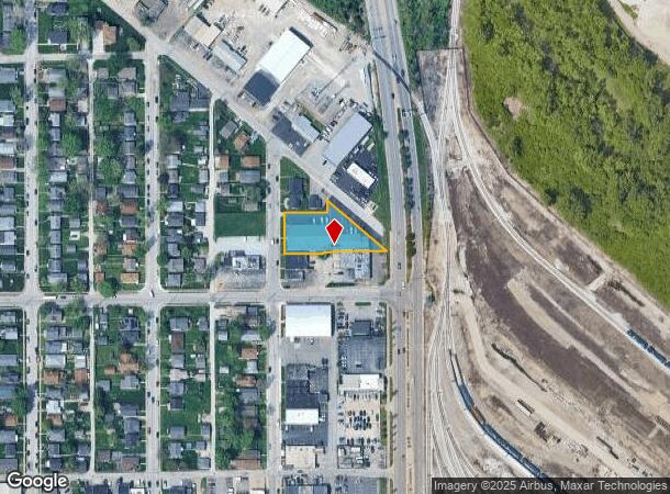  100 Bethel Ave, Beech Grove, IN Parcel Map