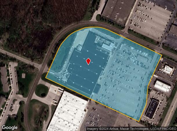  2191 N Telegraph Rd, Monroe, MI Parcel Map