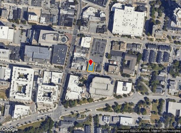  15 E Chesapeake Ave, Towson, MD Parcel Map