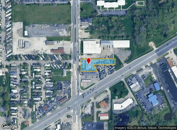 4939 N Post Rd, Indianapolis, IN Parcel Map