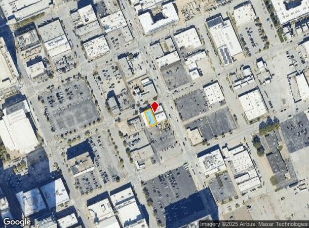  314 E 3Rd St, Tulsa, OK Parcel Map