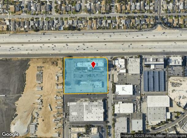  9550 Flair Dr, El Monte, CA Parcel Map