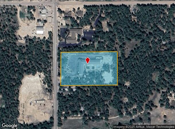  12375 Black Forest Rd, Colorado Springs, CO Parcel Map