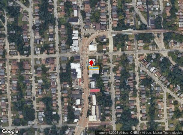 1609 Broadway Ave, Pittsburgh, PA Parcel Map