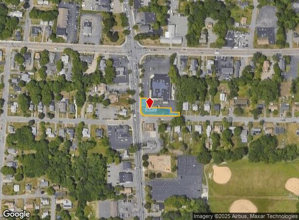  2 Norfolk Rd, Holbrook, MA Parcel Map