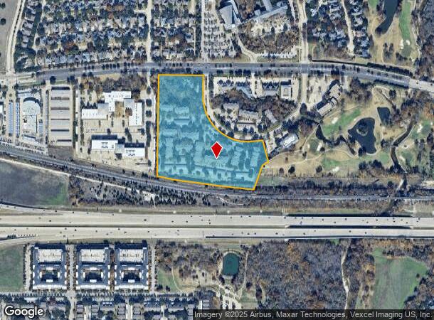  1100 Meredith Ln, Plano, TX Parcel Map