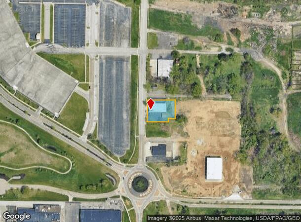  197 Seiberling St, Akron, OH Parcel Map