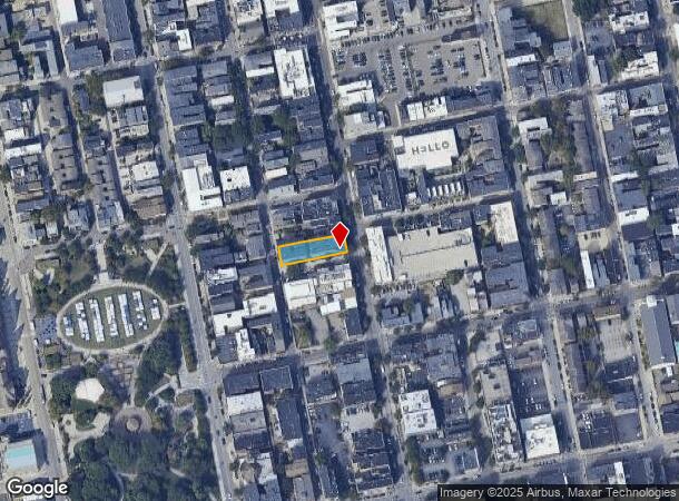  1321 Vine St, Cincinnati, OH Parcel Map