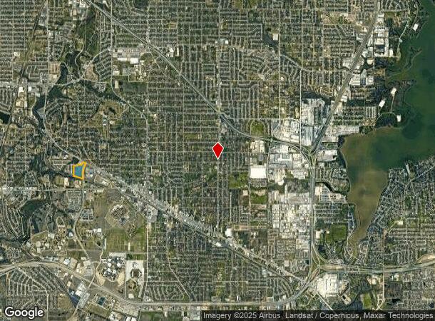  4000 Campus Dr, Fort Worth, TX Parcel Map