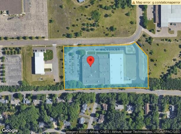  1339 Continental Dr, Eau Claire, WI Parcel Map