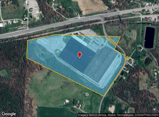 35 Rix Mills Rd, New Concord, OH Parcel Map