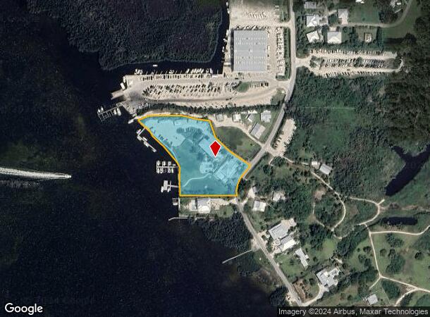  13771 Waterfront Dr, Bokeelia, FL Parcel Map