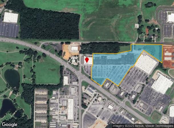 398 Cox Creek Pkwy, Florence, AL Parcel Map