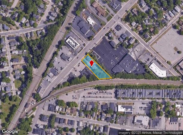 93 Pleasant St, Attleboro, MA Parcel Map