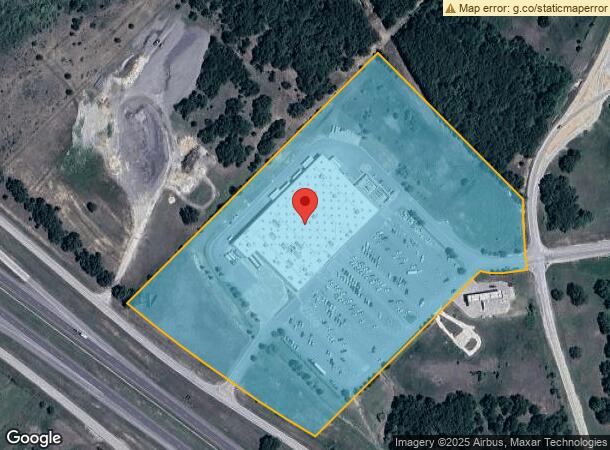  1341 Highway 287 N, Bowie, TX Parcel Map