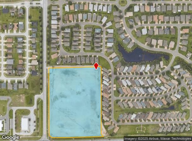 8695 Thompson Nursery Rd, Winter Haven, FL Parcel Map