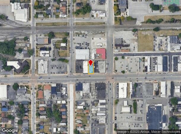  810 W Chicago Ave, East Chicago, IN Parcel Map