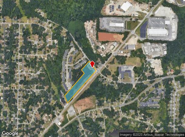  1197 Old Conley Rd, Conley, GA Parcel Map