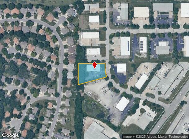 1355 N Winchester St, Olathe, KS Parcel Map