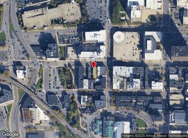 317 W Fayette St, Syracuse, NY Parcel Map
