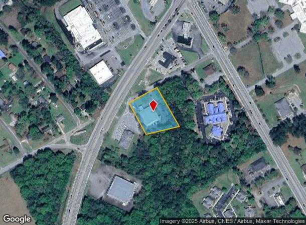 1104 Frank W Evans Way, Bennettsville, SC Parcel Map