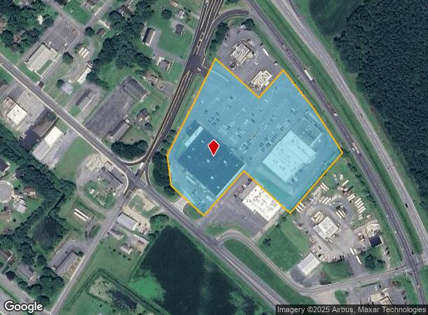  1701 Market St, Pocomoke City, MD Parcel Map