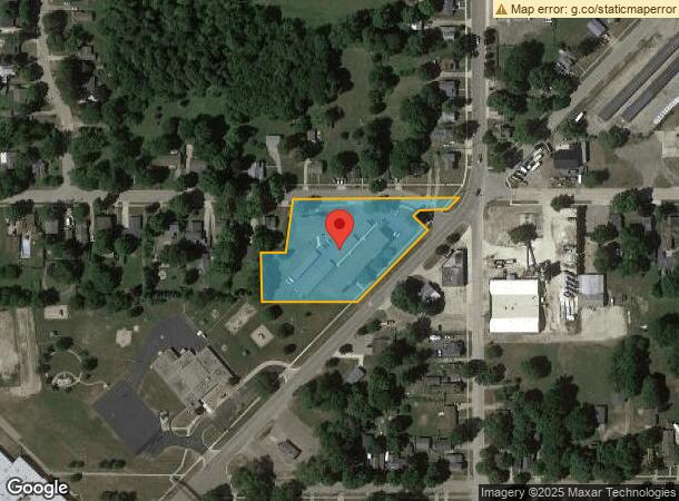  725 W Seminary St, Charlotte, MI Parcel Map