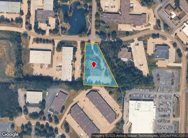 1540 Corporate Woods Pky, Uniontown, OH Parcel Map