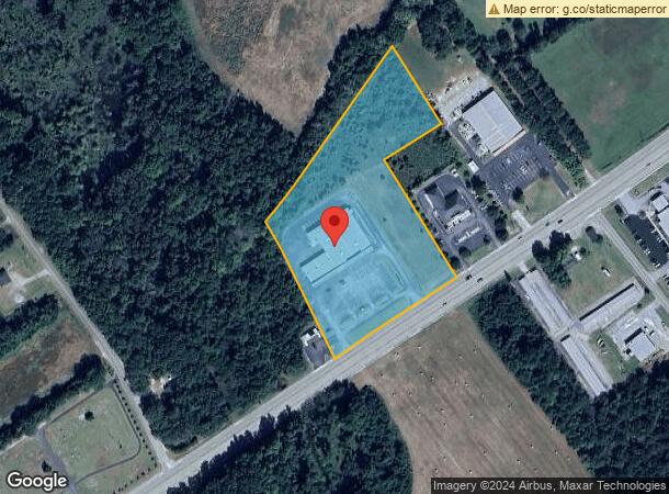  618-626 Sumter Hwy, Bishopville, SC Parcel Map