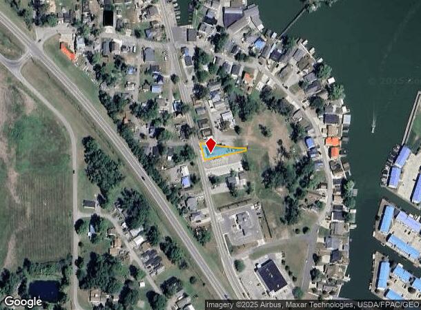  184 W Main St, Russells Point, OH Parcel Map