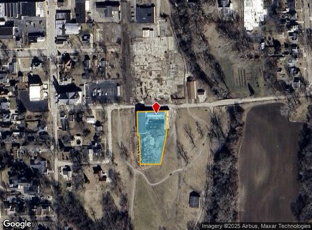  109 Mechanic St, Hudson, MI Parcel Map