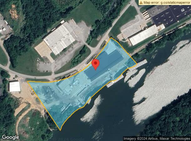  5480 Industrial Park Dr, Lenoir City, TN Parcel Map